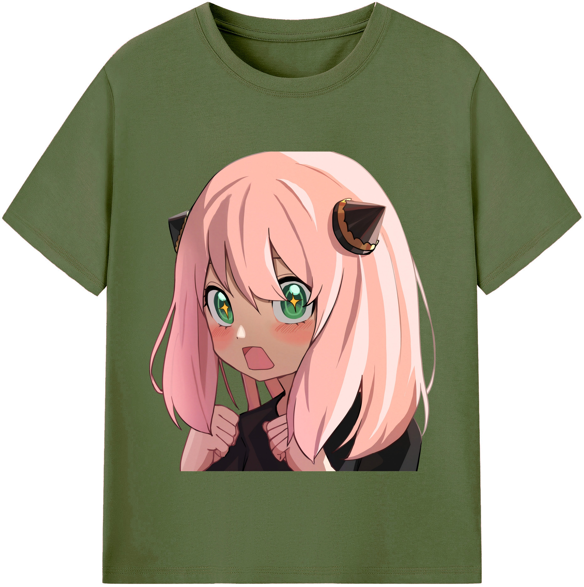 （画像用） SPY×FAMILY间谍家家酒 綿100％半袖Tシャツ（フロントプリント）